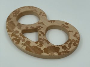 Dessous de plat Bretzel - PRINT Fleur de cerisier