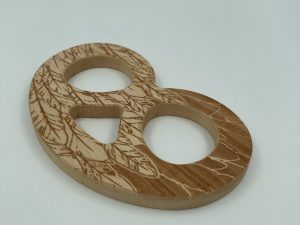 Dessous de plat Bretzel - PRINT Plumes